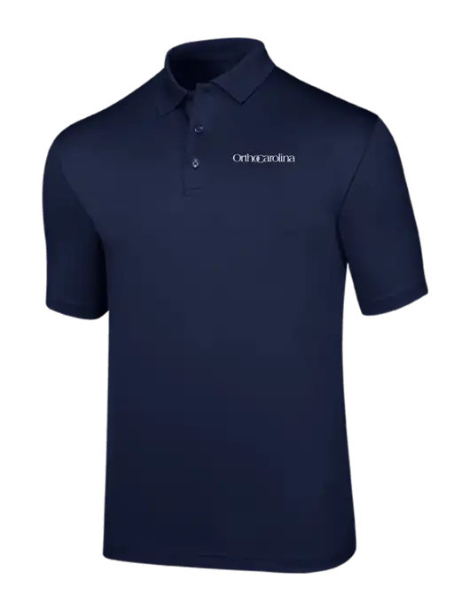 Callaway Opti-Dri Navy Chev Polo w/OrthoCarolina Logo