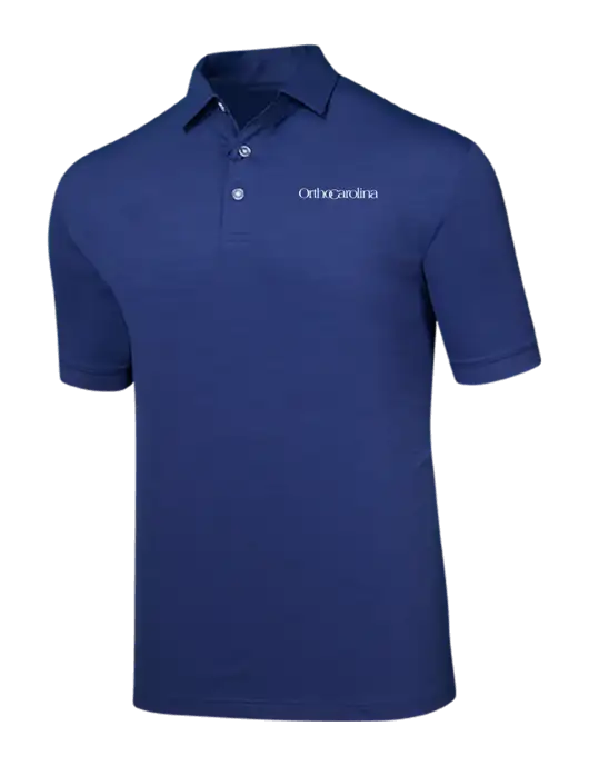 Callaway Navy Fashion Tonal Polo w/OrthoCarolina Logo
