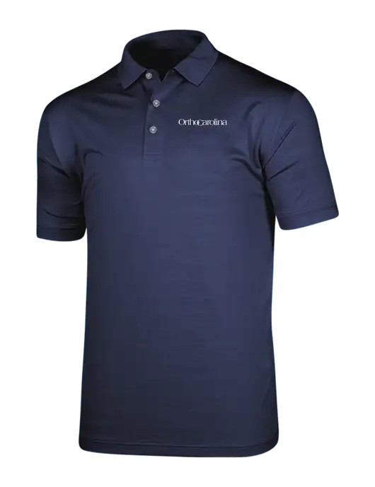 Callaway Vibrant Navy Ventilated Polo w/OrthoCarolina Logo