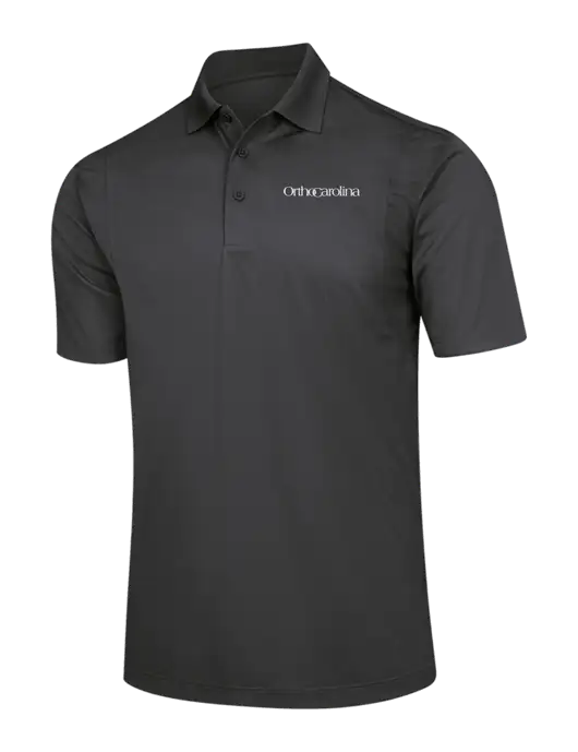 Dark Grey Micropique Sport-Wick Polo w/OrthoCarolina Logo