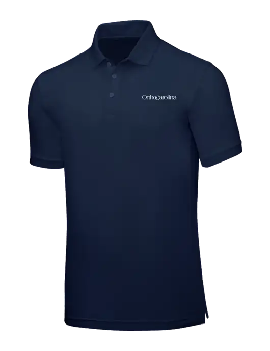 Navy Blue Core Classic Pique w/OrthoCarolina Logo