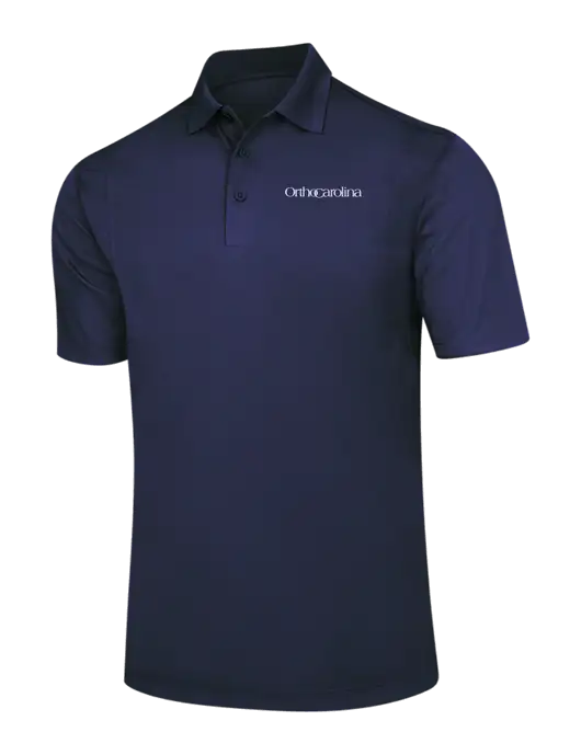 Navy Micropique Sport-Wick Polo w/OrthoCarolina Logo