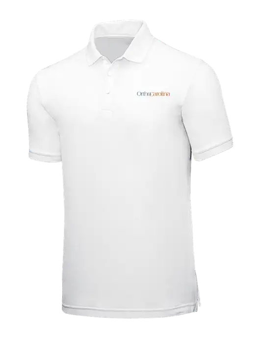 White Core Classic Pique w/OrthoCarolina Logo