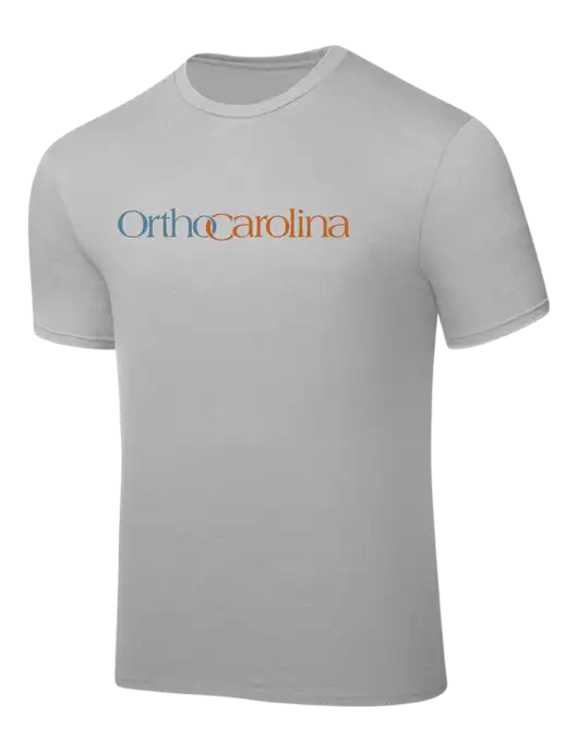 Silver PosiCharge Competitor Tee w/OrthoCarolina Logo
