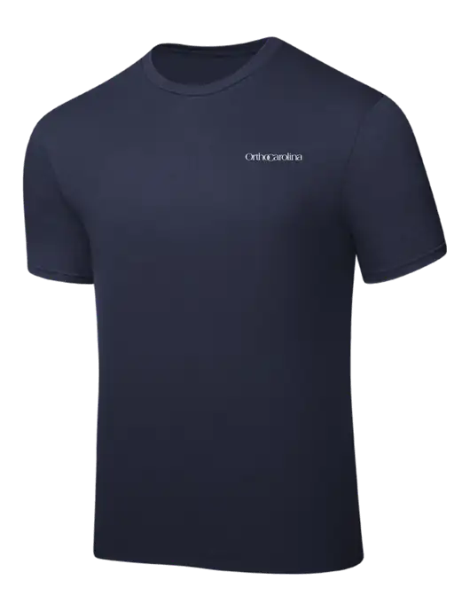 Navy PosiCharge Competitor Tee w/OrthoCarolina Logo