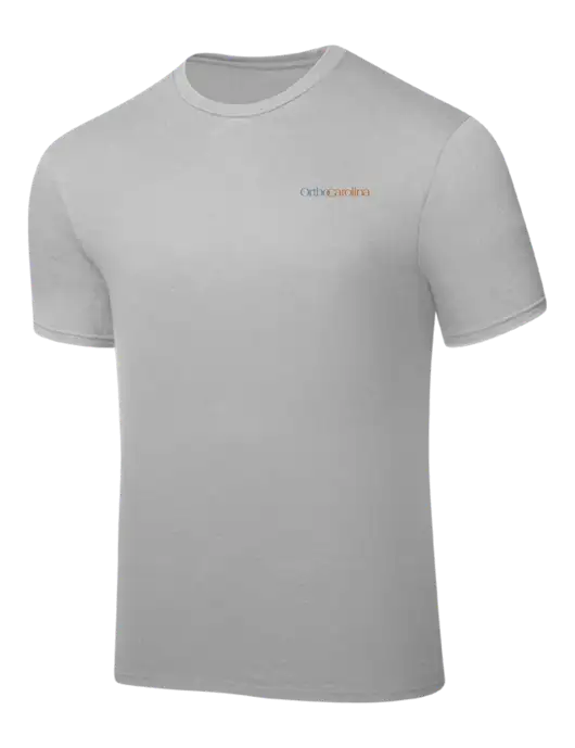 Silver PosiCharge Competitor Tee w/OrthoCarolina Logo