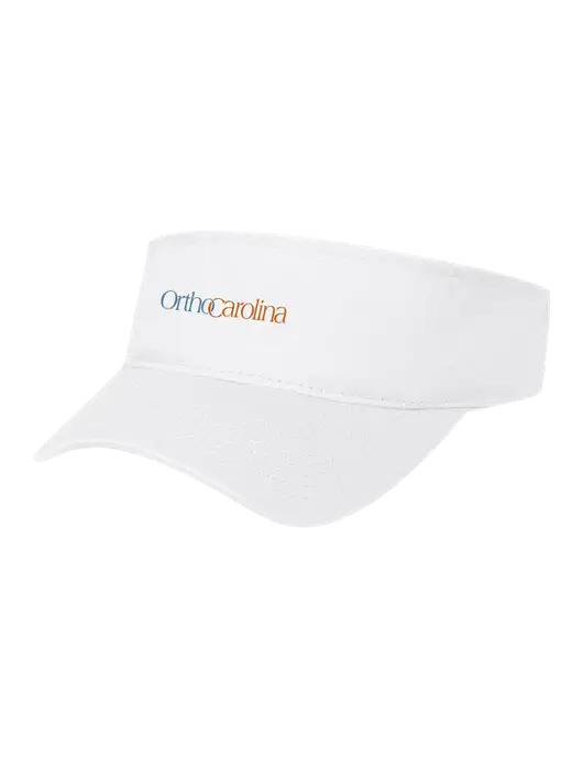 White Cap Visor w/OrthoCarolina Logo
