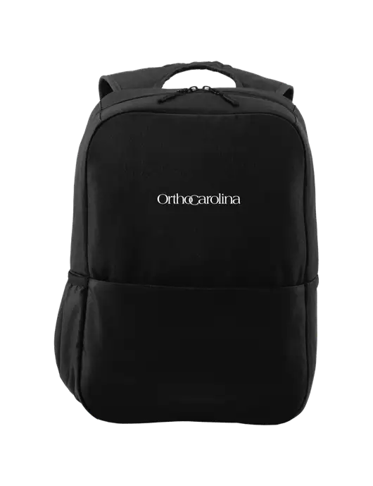 Access Square Laptop Black Backpack w/OrthoCarolina Logo