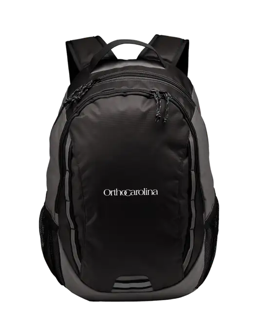 Ridge Charcoal/Dark Charcoal Laptop Backpack w/OrthoCarolina Logo