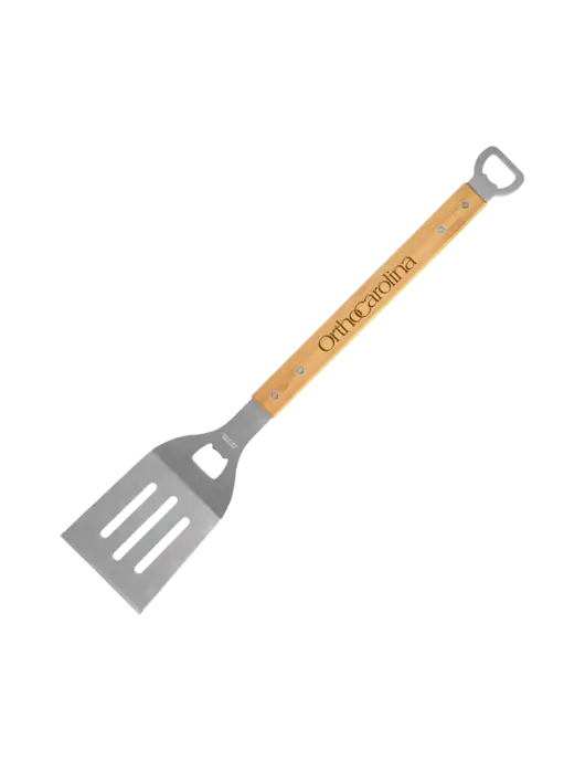 Bamboo BBQ Spatula w/OrthoCarolina Logo