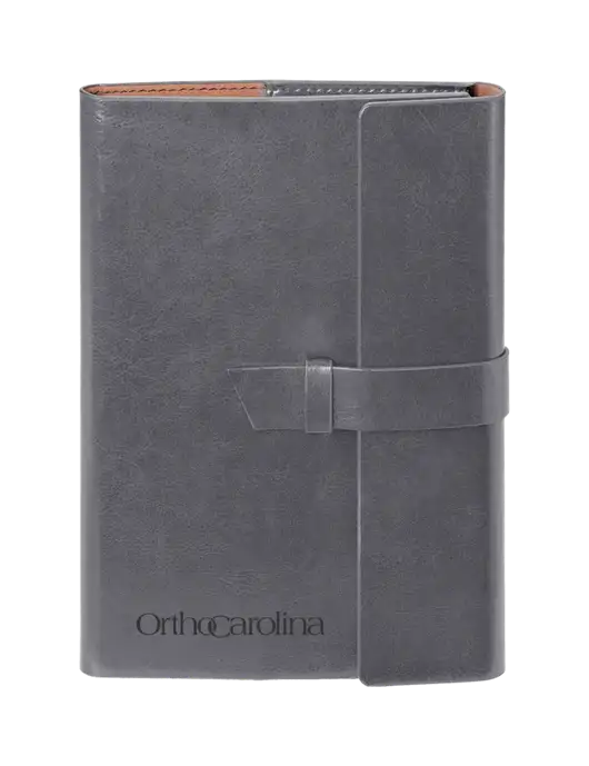 Fabrizio Grey 6.875 x 9.56 Portfolio w/OrthoCarolina Logo