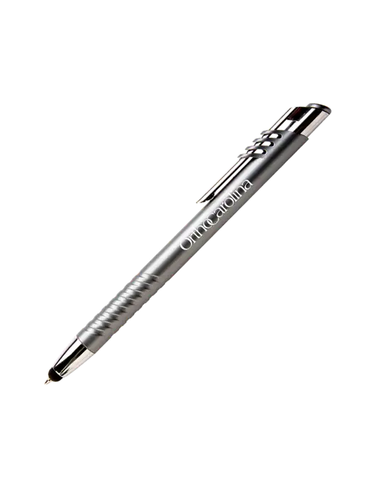Schirhart Grey Stylus Pen - Blue Ink w/OrthoCarolina Logo