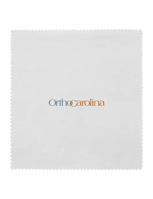 Microfiber Cleaning Cloth, 6 x 6 w/OrthoCarolina Logo