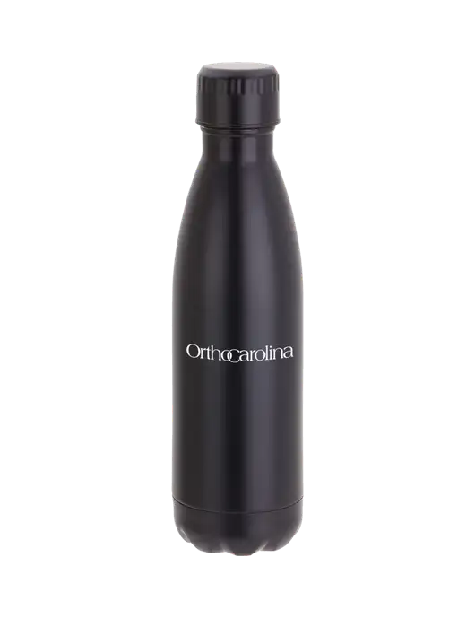 City Go Matte Black 17 oz Insulated Bottle w/OrthoCarolina Logo