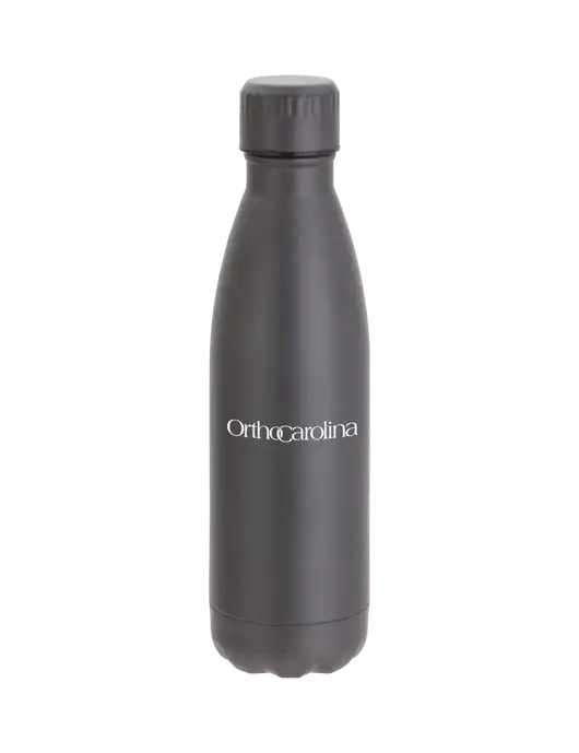 City Go Matte Charcoal 17 oz Insulated Bottle w/OrthoCarolina Logo