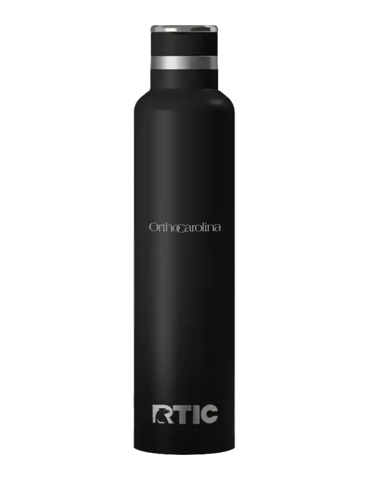 RTIC Journey 26 oz Black Bottle w/OrthoCarolina Logo