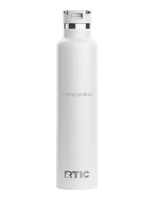 RTIC Journey 26 oz White Bottle w/OrthoCarolina Logo