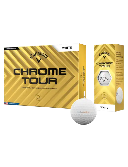 Callaway Chrome Tour Golf Balls 12/pkg w/OrthoCarolina Logo