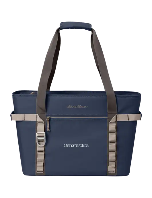 Eddie Bauer Navy Max Cool Tote Cooler  w/OrthoCarolina Logo