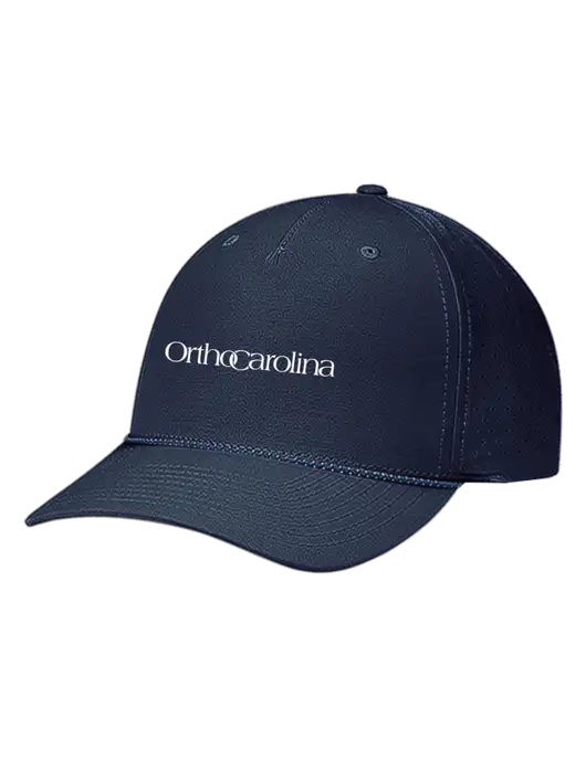 Richardson Laser Perf Performance Dark Navy/Navy-Grey-Blue Rope Cap w/OrthoCarolina Logo