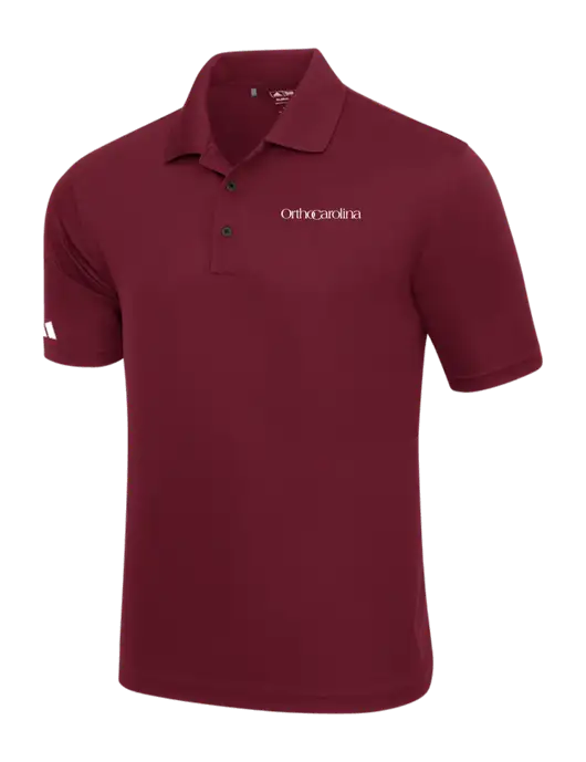 Adidas Maroon Basic Sport Polo w/OrthoCarolina Logo