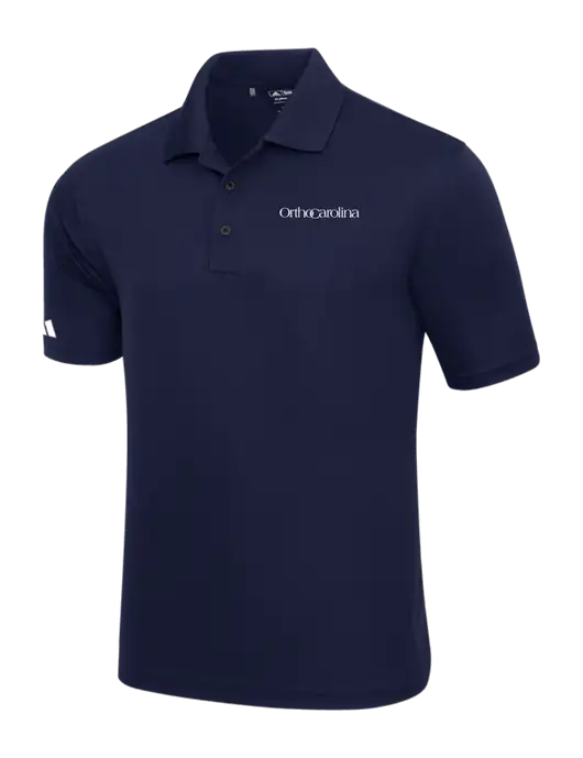Adidas Navy Basic Sport Polo w/OrthoCarolina Logo