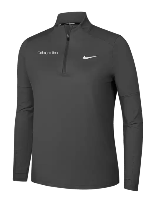 Nike Dark Grey Womens Dri-FIT Element 1/2-Zip Pullover w/OrthoCarolina Logo