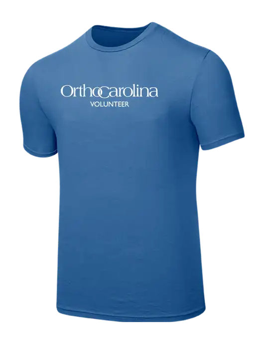 Seriously Soft Light Navy T-Shirt w/OrthoCarolina Logo