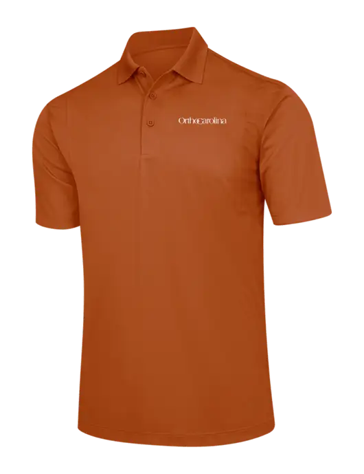 Burnt Orange Micropique Sport-Wick Polo w/OrthoCarolina Logo